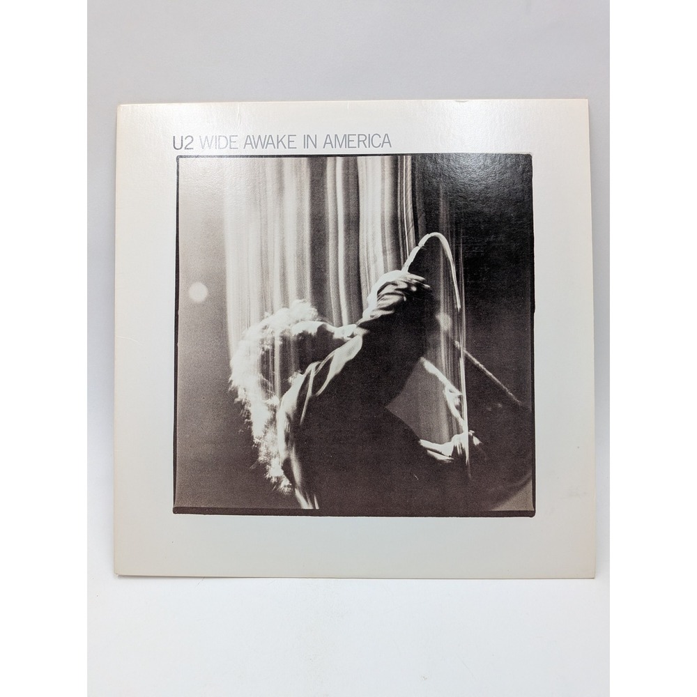 U2 Wide Awake in America Vinyl EP 1985 RCA Music Service R-140642 90279-1-A